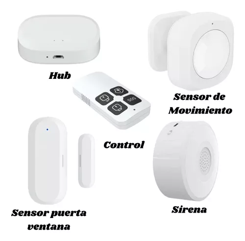[KIT-ZIGBEE] Kit de Alarma para Hogar Zigbee